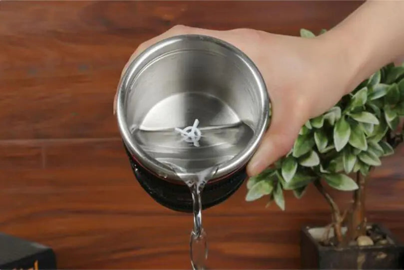 ProBlend Camera Lens Mixer Mug - Elite Stainless