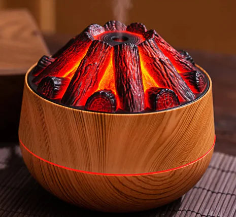 LumeMist Fire Humidifier - Ultrasonic Flame Edition