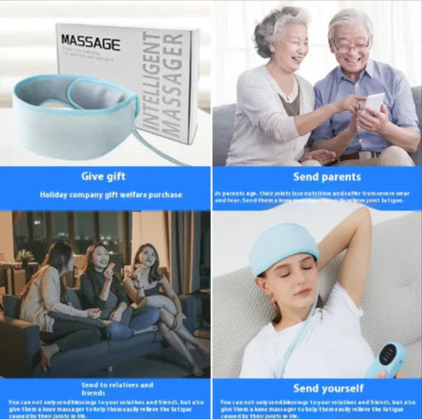 Electric Scalp Massager with Heat Therapy – Headache & Stress Relief