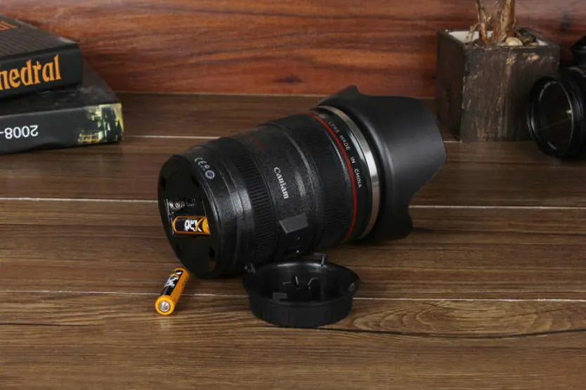 ProBlend Camera Lens Mixer Mug - Elite Stainless